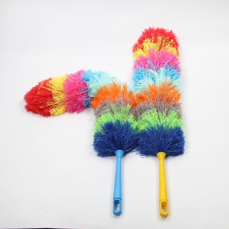 Multifunctional microfiber dust duster household dust removal clean environment-friendly washable flexible feather duster