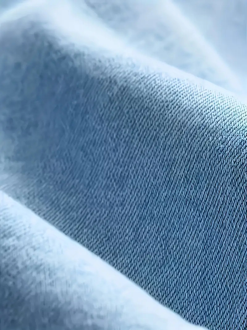 Slim Fit Men's Distressed Jeans Mid Waist Blue Cotton Casual Straight Pants With Slight Stretch For Spring Autumn_mkmklike.com