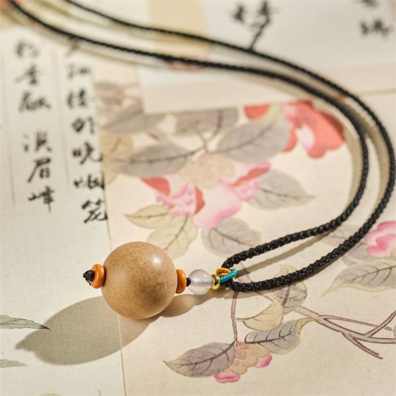 【盛唐福利】合香珠吊坠古风古法手工合香脖挂时尚饰品项链合香珠|undefined