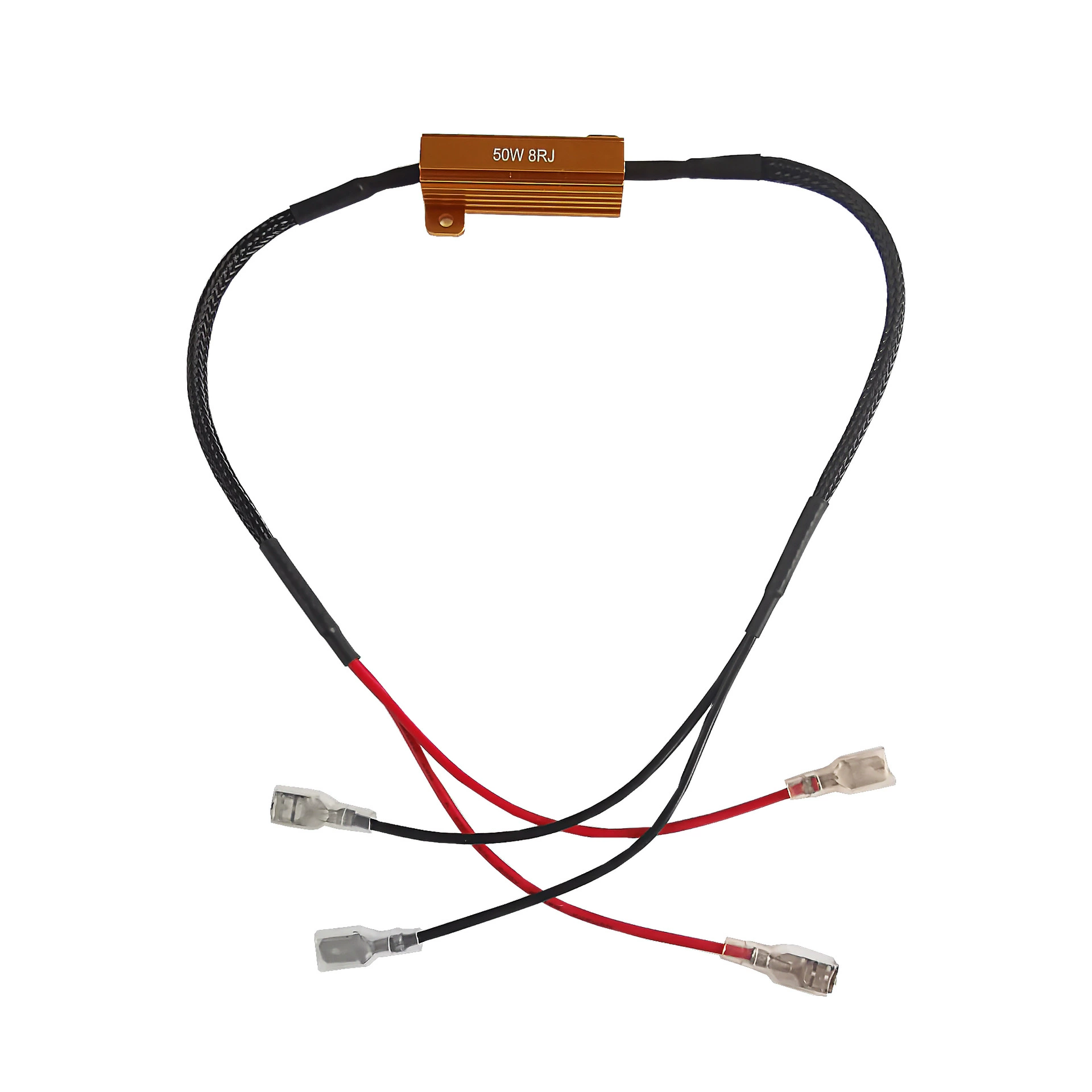 Factory wholesale LED car light modification decoding wire group H7 9006 pyrine lamp decoder resistance wire resistance beam increases