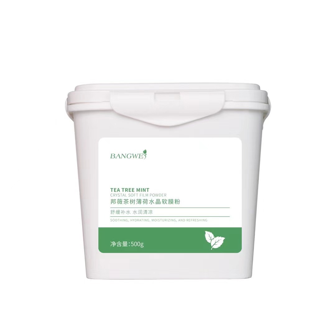 방 웨이 티 트리 민트 크리스탈 소프트 필름 파우더 500g (사각 배럴)