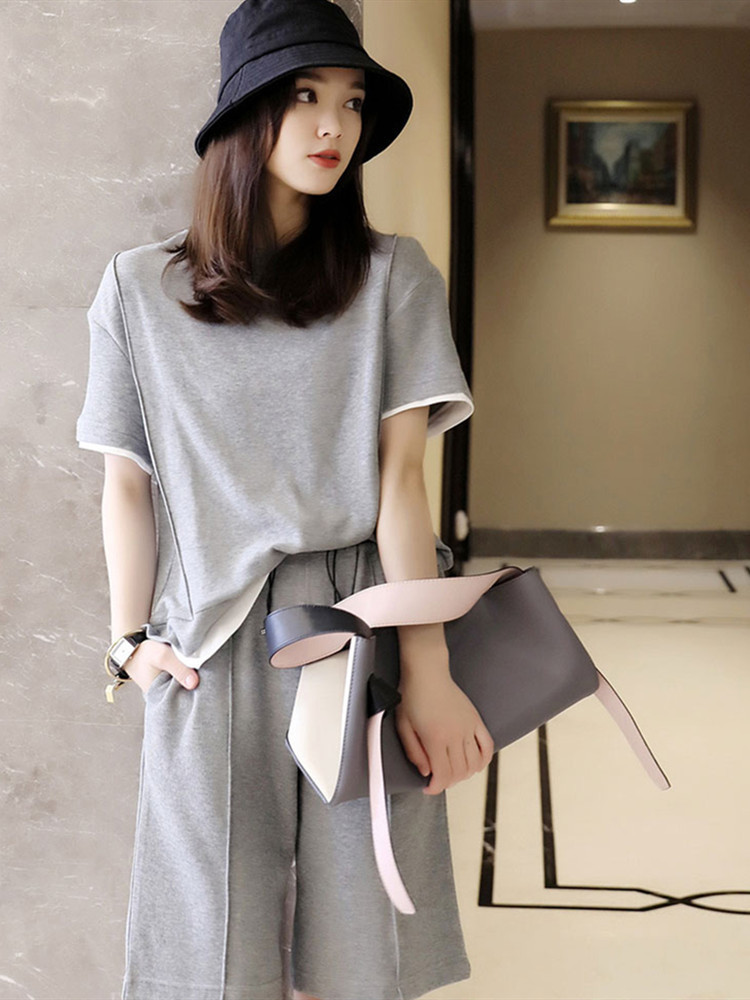 B0882 1140K ĐỒ BỘ NỮ DONREIC NGẮN TAY CẢ BỘ 2 MÓN MÙA HÈ TRÔNG TRẺ HƠN TUỔI THỜI TRANG NỮ G04 SẢN PHẨM MỚI