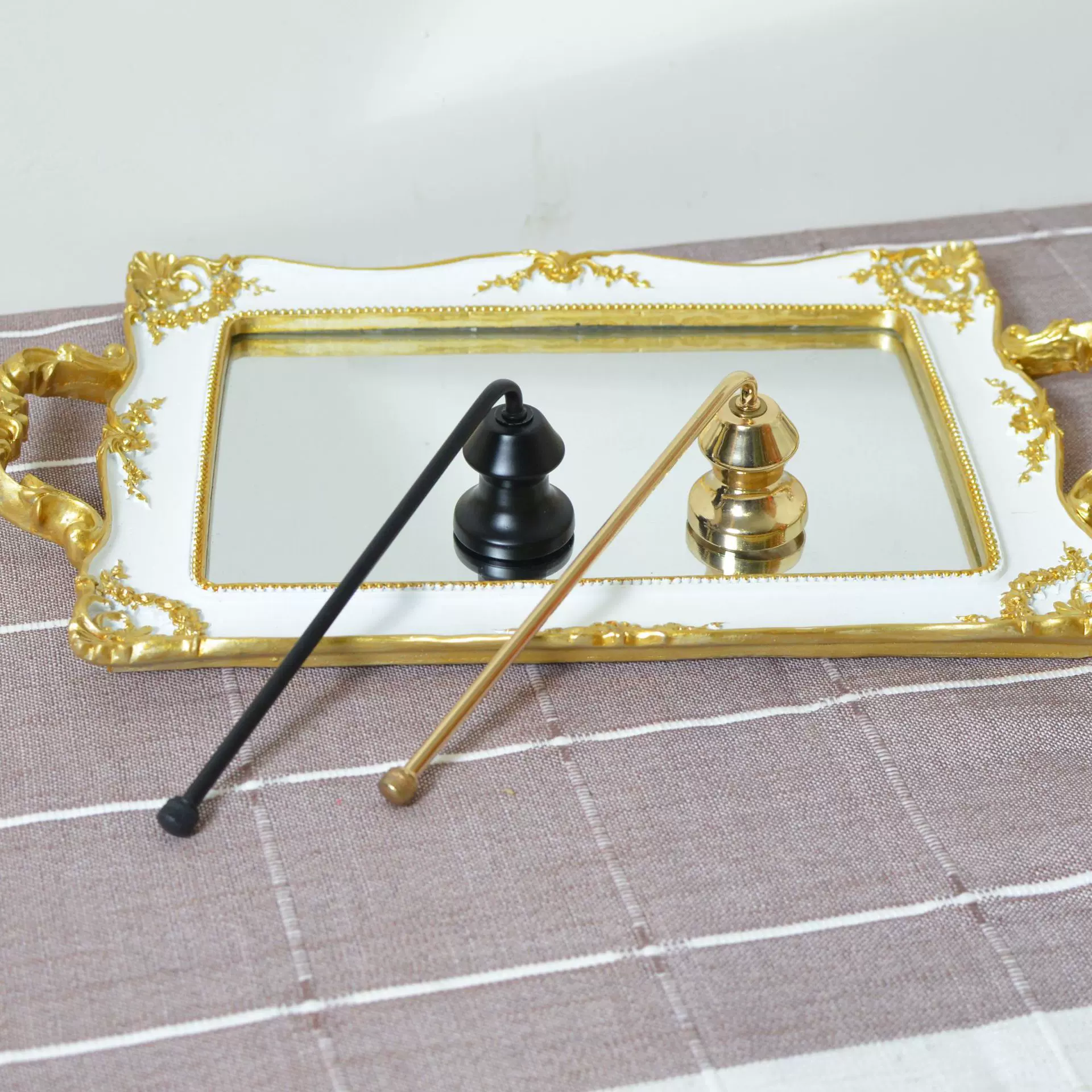 跨境货源香薰蜡烛工具油灯熄烛器灭烛金属小喇叭灭烛罩蜡烛熄灭盖