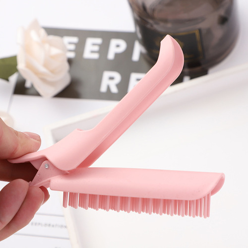 Japanese and Korean solid color hair clips wholesale hair root cushion fluffy curling barrel lazy style fixed seamless bangs clip