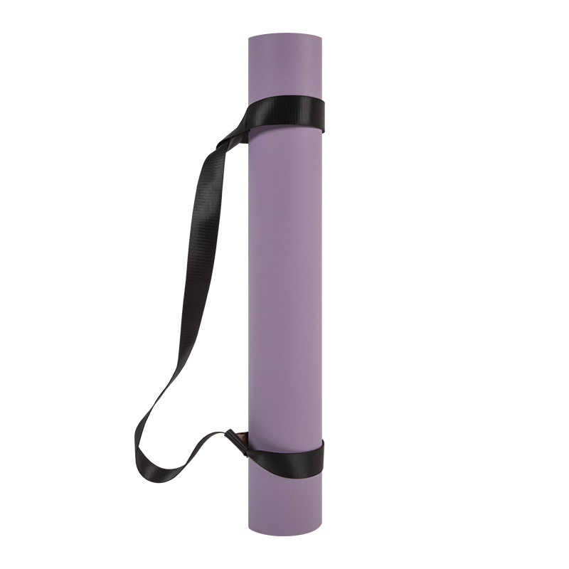 Estera de yoga de caucho natural de segunda generación ensanchada 80cm Estera de fitness deportiva antideslizante de fibra de coco PU esmerilada