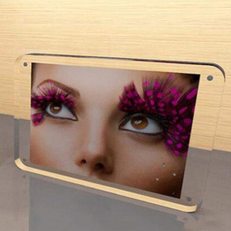 强磁A4授权牌桌面产品功能介绍摄影楼摆台亚克力有机玻璃相框