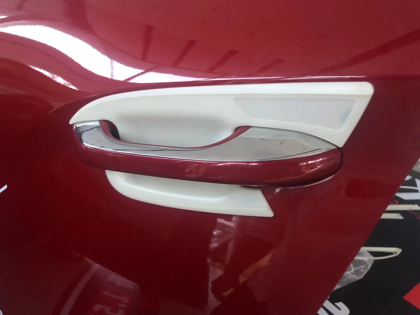 Suitable for Modern 20 Ix25 Reversing Mirror, Fuel Tank Cap, Car Logo, Door Bowl Handle, Fog Lamp Carbon Exterior Decorative Sticker