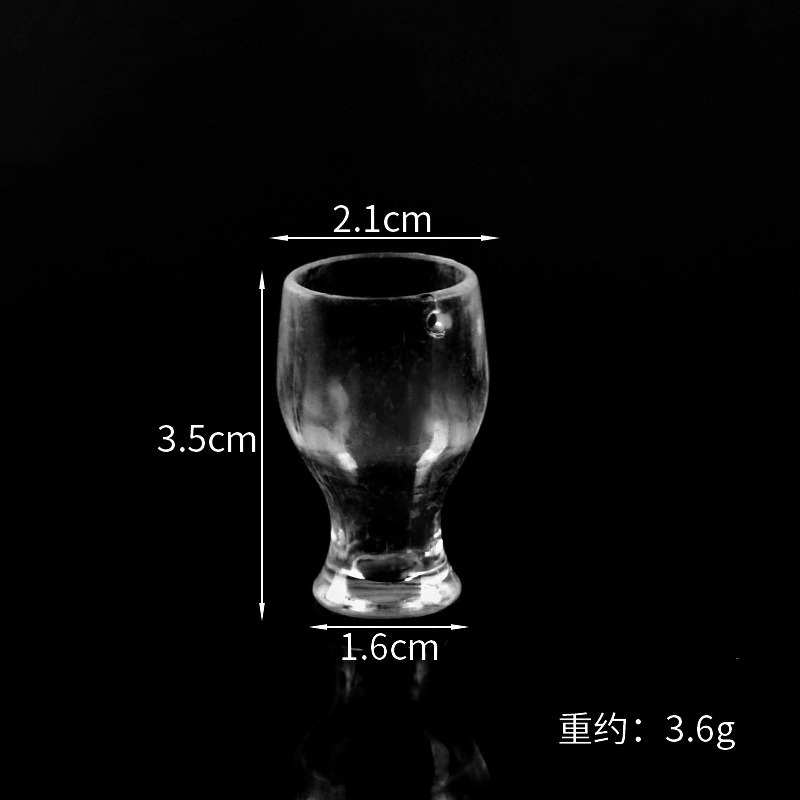 Directo de fábrica simulación alimentos y jugar taza accesorios hechos a mano DIY mini copa vino crema sundae mousse