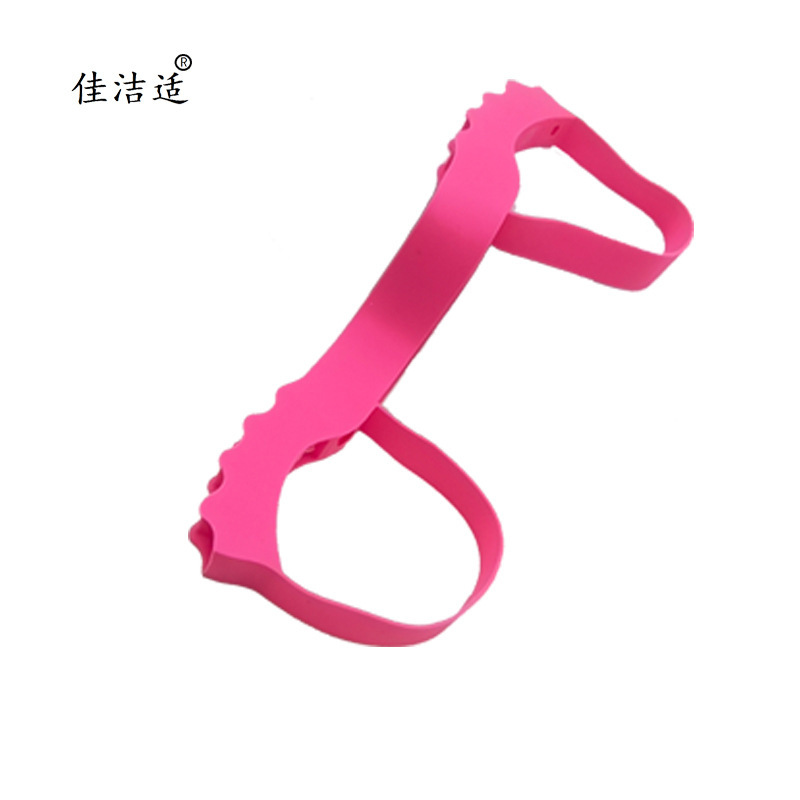 硅胶弹力带美腿器腿型脚趾矫正带足弓训练器臀圈拉力圈健身阻力带|undefined