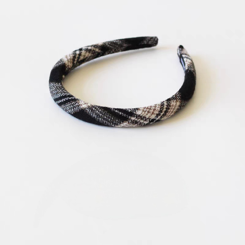 Otoño y invierno Meilade coreano retro estricto esponja cabeza de banda nueva variedad de terciopelo alto cráneo ancho banda de cabello mayorista