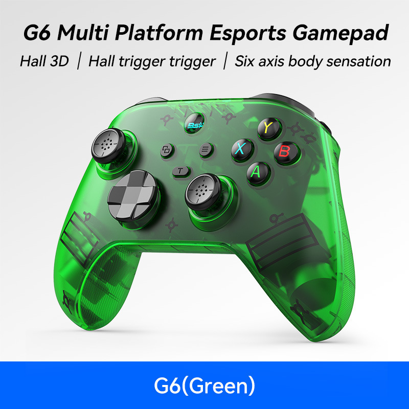 G 6半透明Switch2ゲームハンドルbluetoothホールレバーリニア振動体感android iOSコストパフォーマンス|undefined