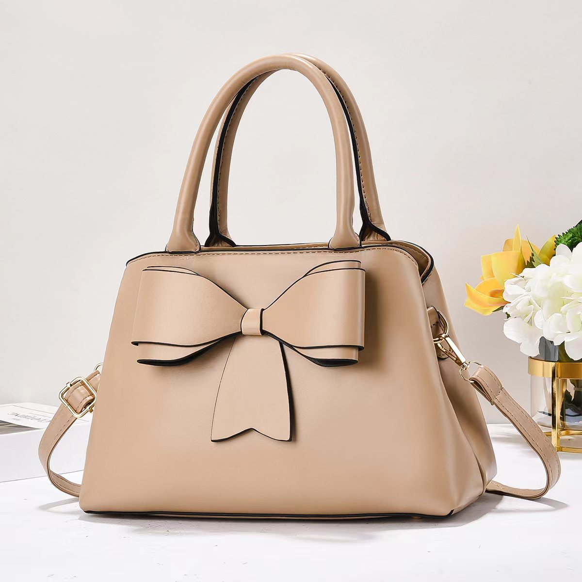 Temperamento versátil nuevo bolso coreano de moda mujer hermoso bolso de hombro bolso de mujer bolso de mujer bolso grande