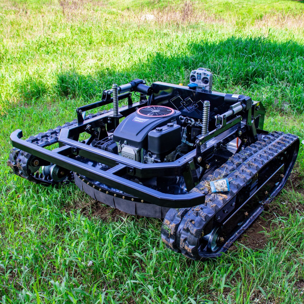 Exportación rusa 22hp Black Samurai versión cross-country cortadora de césped cortadora de césped fabricante tanque pequeño cortadora de césped