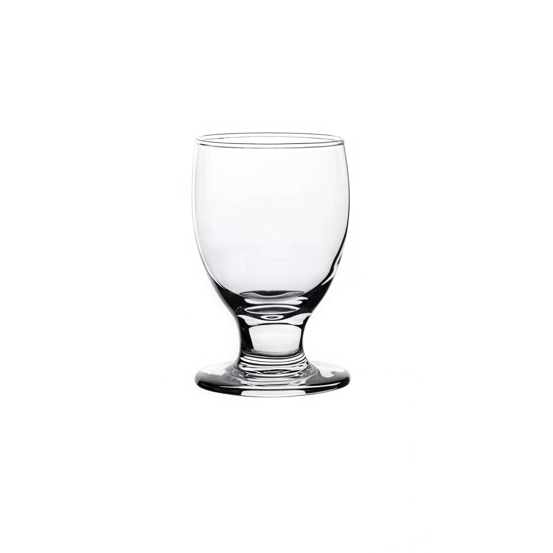 Tazas de vino creativas, tazas de vino de pies bajos, tazas de jugo, tazas de bebida multifuncionales, tazas de vidrio, logotipo al por mayor