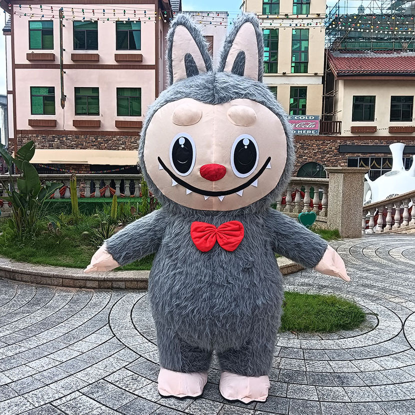 Ropa de muñeca de dibujos animados inflable Ropa de muñeca de dibujos animados de Rab Bumart