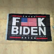 新款FUNK BIDEN美国选举拜登biden横幅游行集会派对旗帜跨境批发