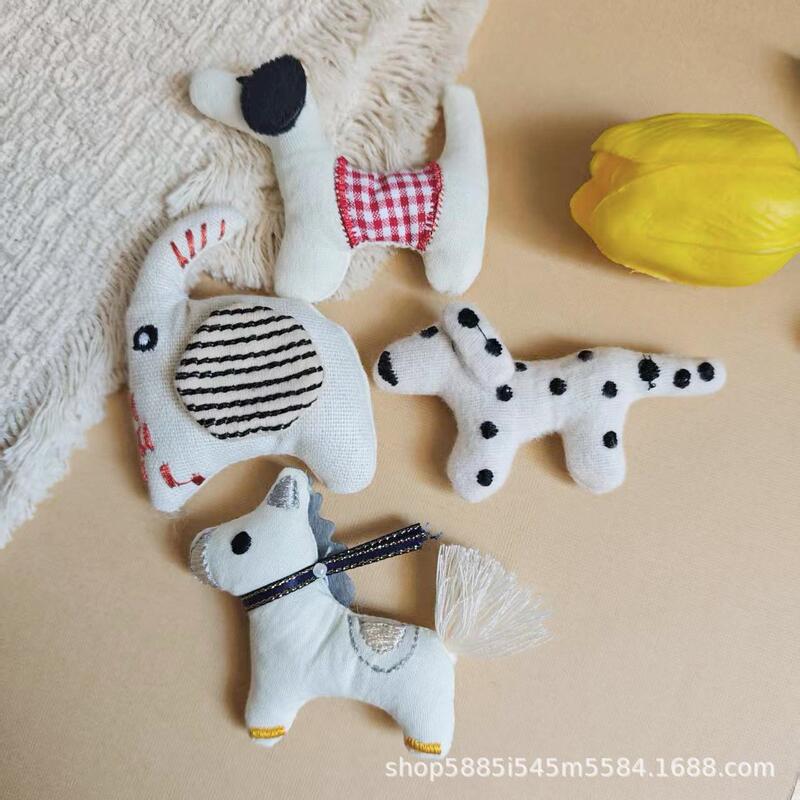 Ins-Style Cute Wool Felt Reindeer, Puppy, Sheep Doll Pendant, Bag Charm, Keychain, Cute Clothing Accessories Ins-Style Cute Wool Felt Reindeer, Puppy, Sheep Doll Pendant, Bag Charm, Keychain, Cute Clothing Accessories
