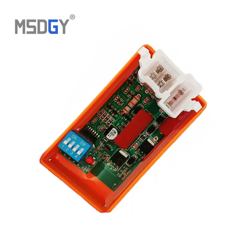 高质量芯片改装摩托车点火器 带拨码开关 适用FT150 6针AC交流CG