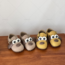 {16-40码}卡通可爱大耳朵狗勃肯鞋子男女小童秋季新款宝宝学步鞋