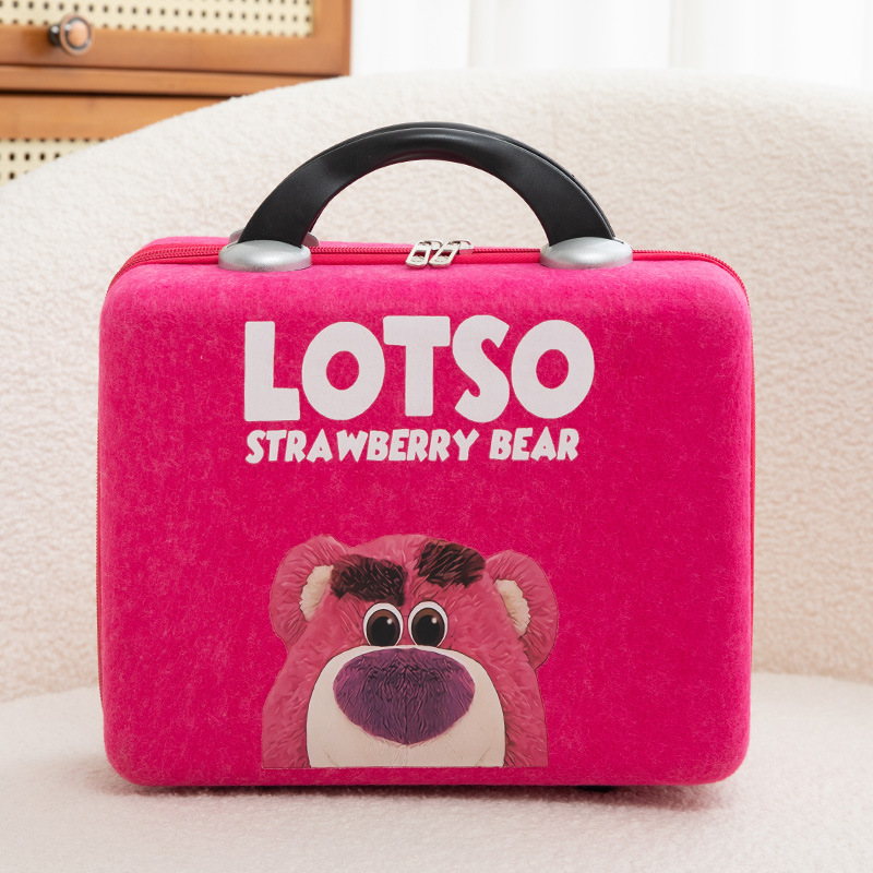 毛毡手提箱批发毛毡包礼品收纳箱伴手礼箱子旅行化妆箱创意礼品箱