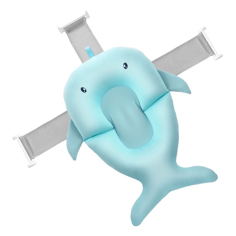 Тщательно отобранный поддерживающий коврик для купания младенцев, противоскользящий, для сидения и лежания, плавающий коврик-сетка для ванной для новорожденных, универсальный.