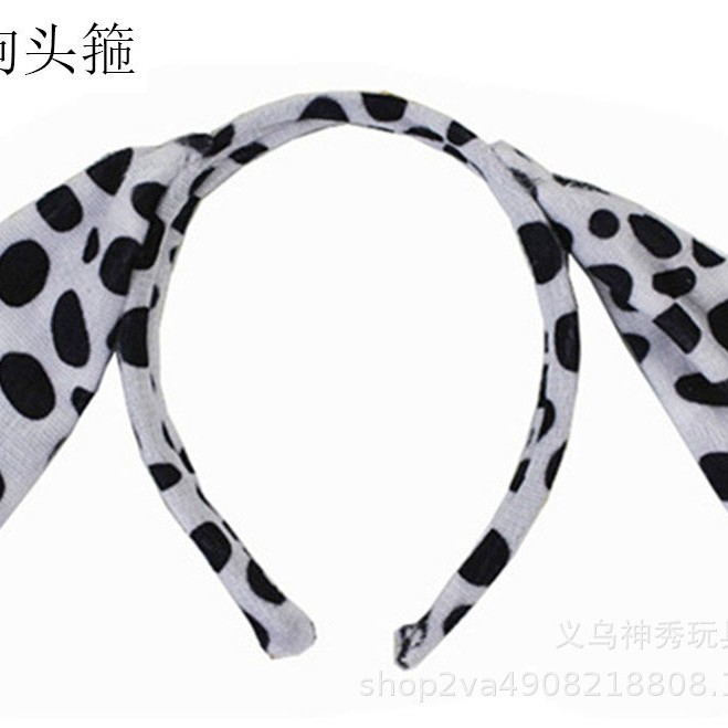 1 61 rendimiento diadema animal de dibujos animados de peluche tocado diadema conejo gato vaca Tigre ovejas Orejas de conejo