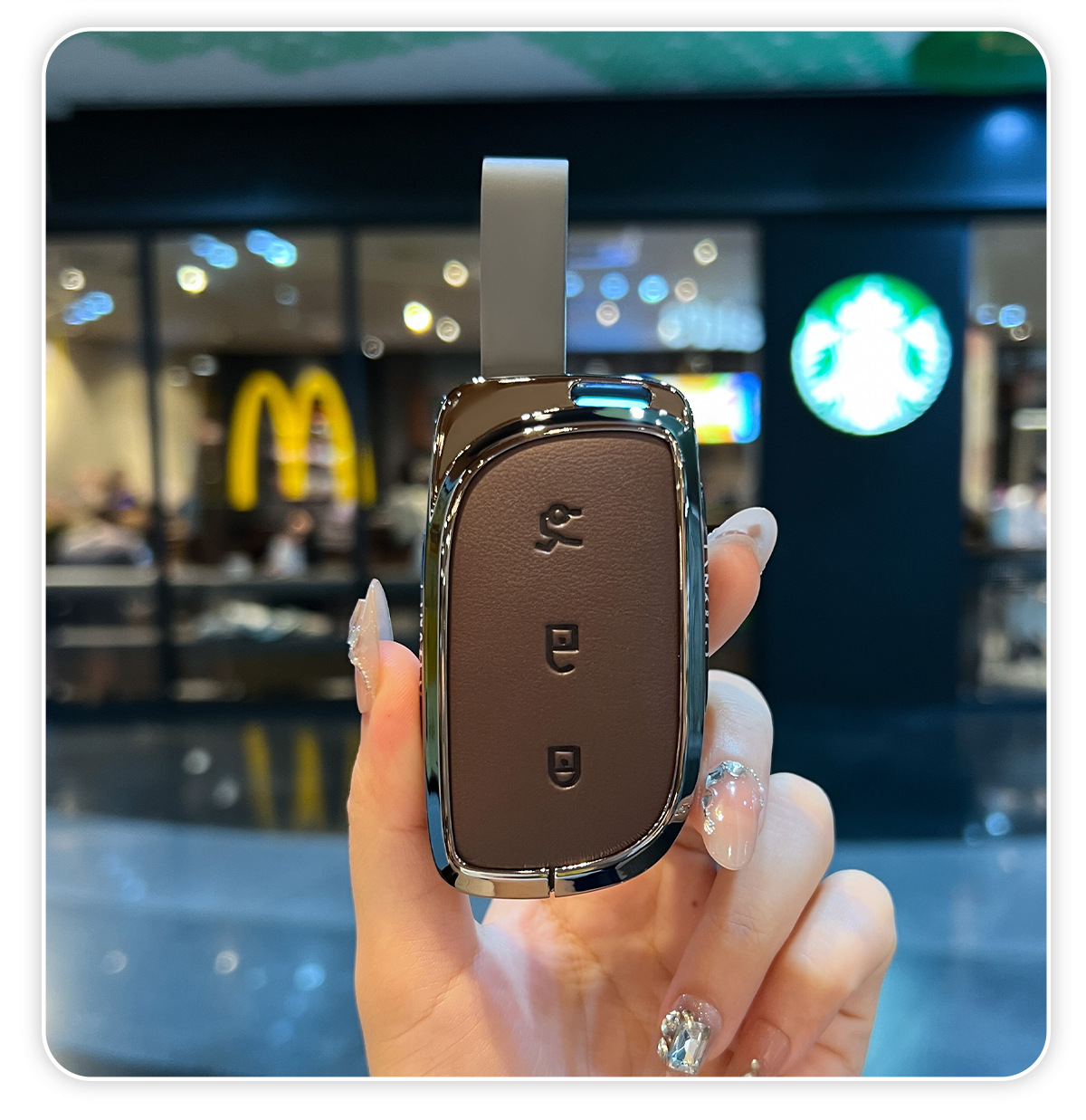 Suitable for Lynk&Co 10 Key Cover 900/Z10 Card Z20 European Version Lynk&Co Car Model Nfc Car Buckle Shell