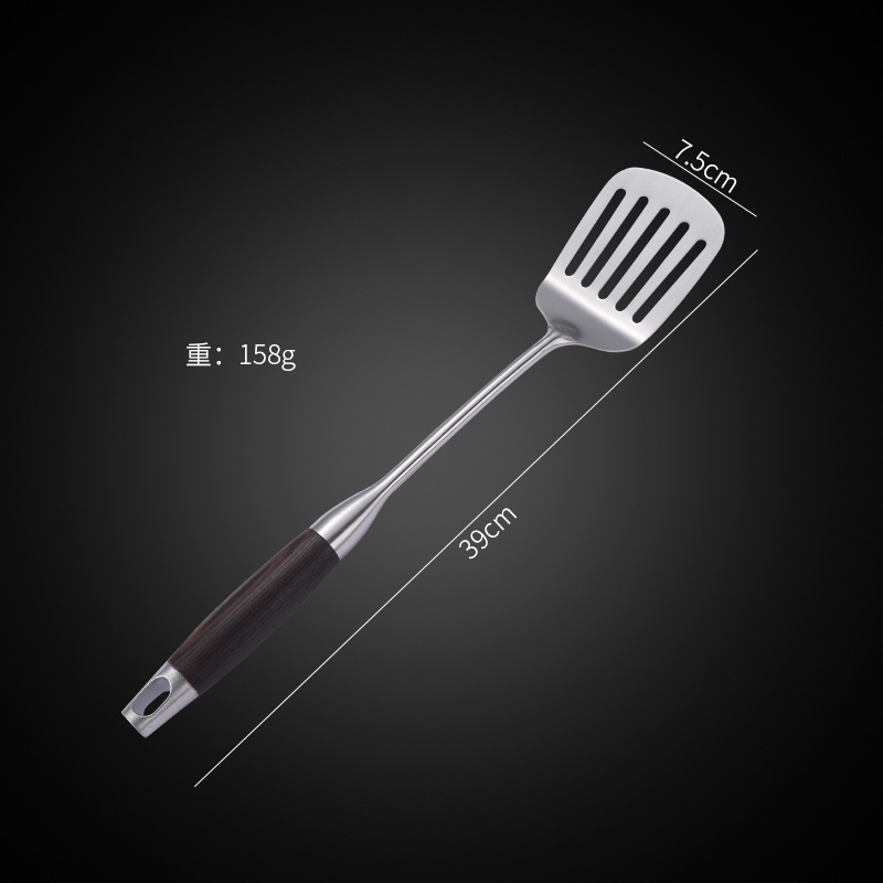 흑단 프라이팬 주걱
