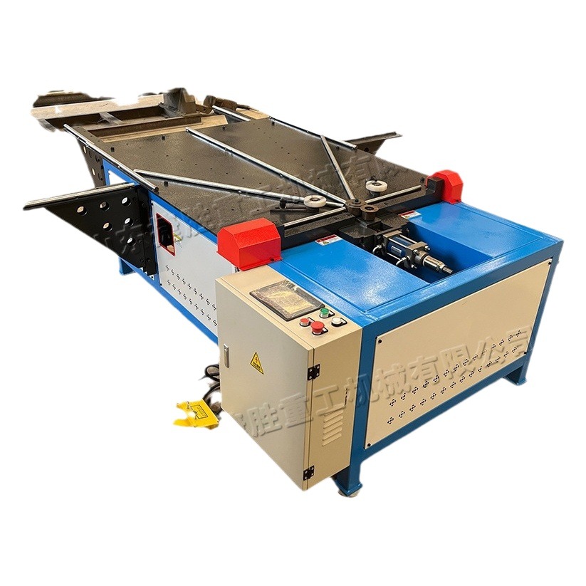 Máquina de rebordeado horizontal colector de aire máquina spinning Acero inoxidable hierro cobre circular barril rollo y prensado equipo integrado