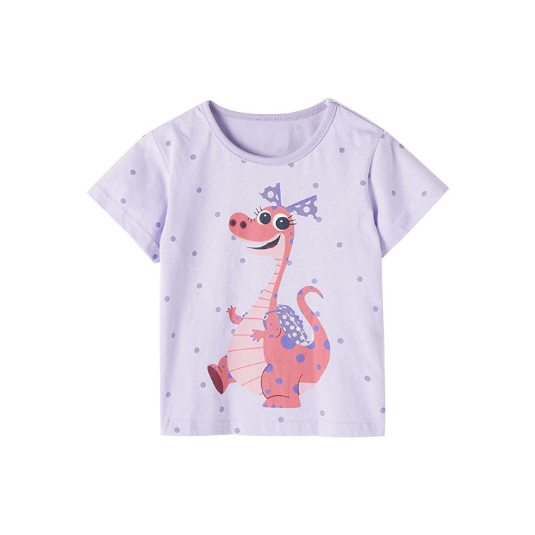 Camisetas para niños ropa para niños al por mayor 25 años nueva camiseta de manga corta para niñas ropa para niños tops para niñas camiseta de manga corta para niñas