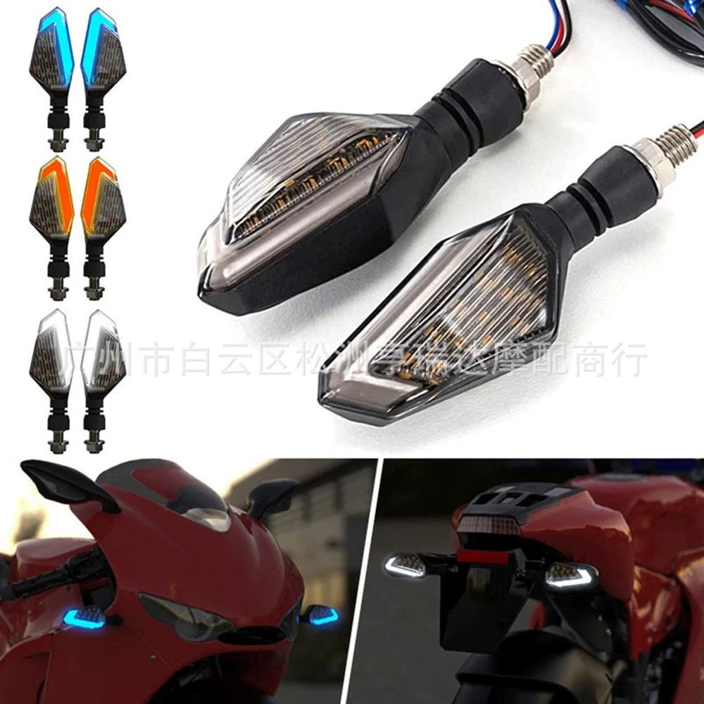 Мотоцикл светодиодный указатель поворота дальнего света для Kawasaki BMW Hayabusa Yamaha Honda