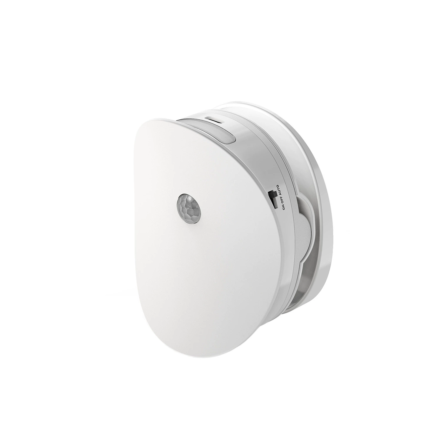 Motion Sensor Night Light, Smart Human-Induction Round Lamp, Battery-Powered, Small 8 cm