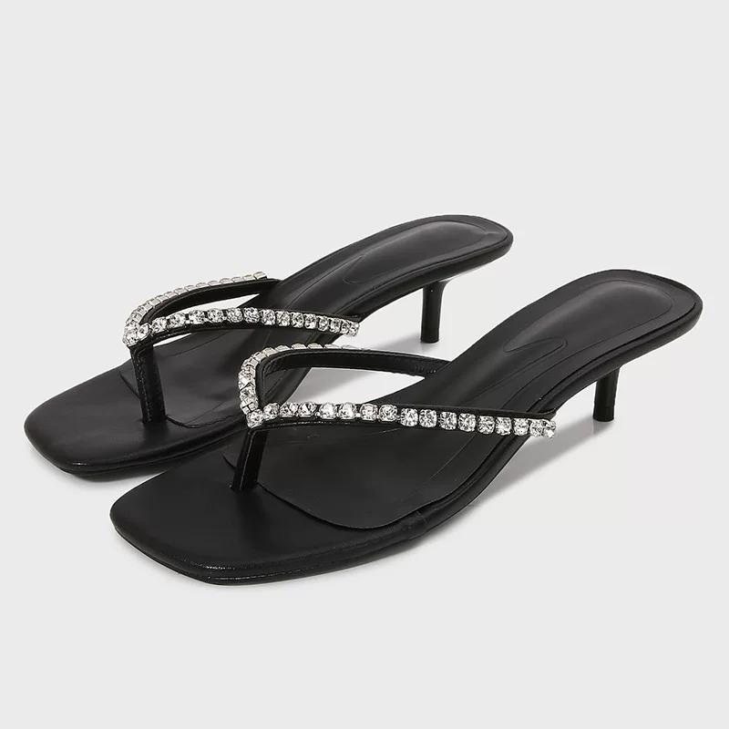 Сандалии (Zara) женские летние из ткани с бантом, каблук 6 см, размеры 35–42
