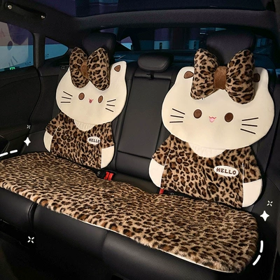 Seat cushion, seat cover — Winter Cartoon Car Seat Cushion