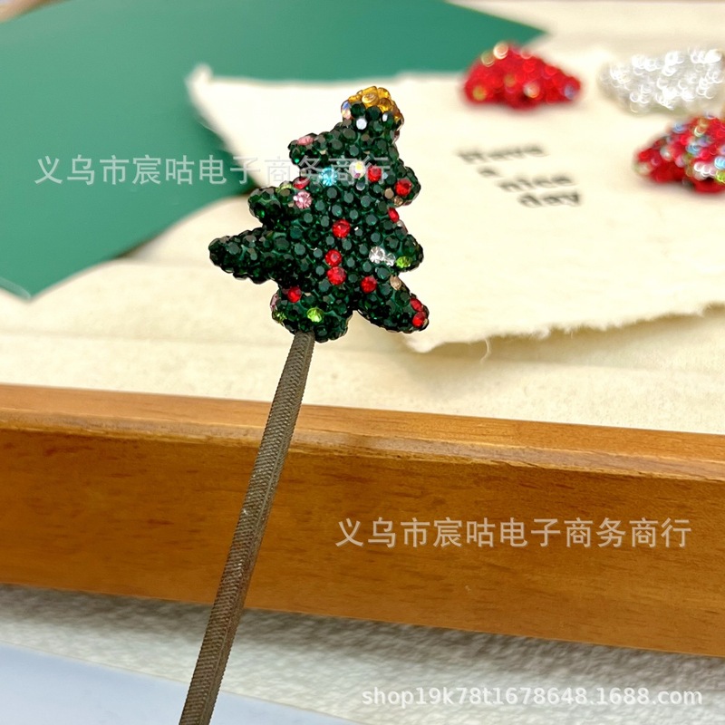 満ドリル陶泥クリスマスツリー通孔多色DIY手作りビーズ|undefined