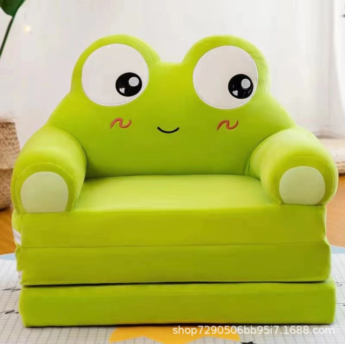 Sofá plegable para niños nuevo al por mayor creativo jardín de infantes bebé asiento plegable regalo de estudio siesta sofá cama