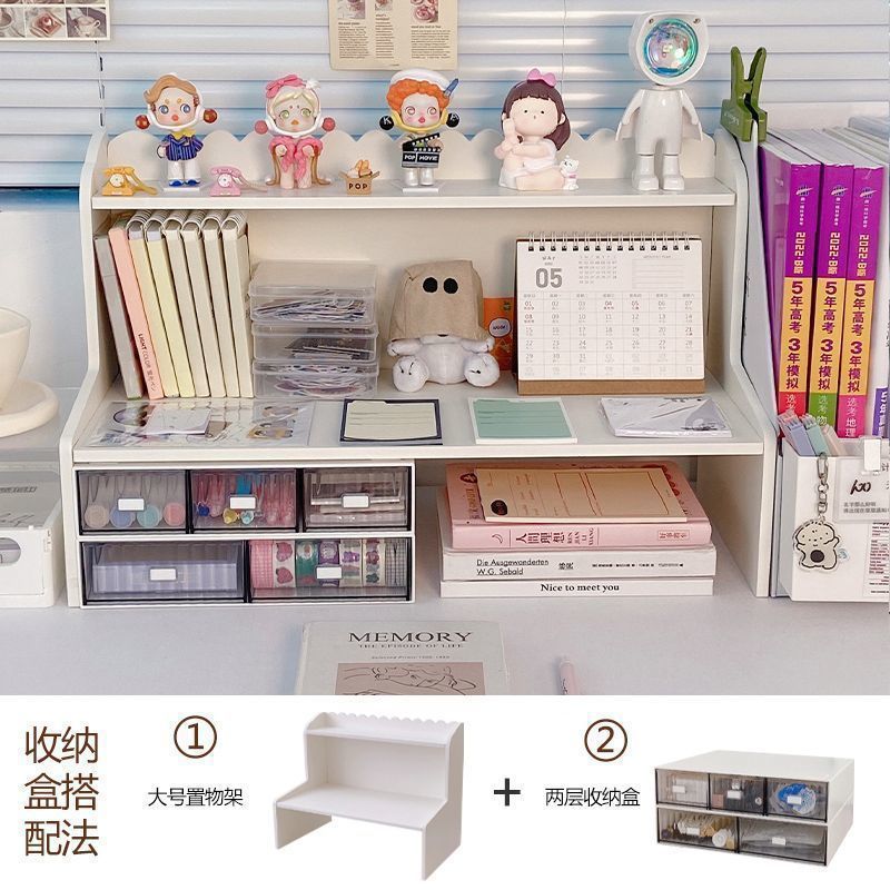 スターチasingガールデスクトップ収納ラックホールボードパンチフリーフックアクセサリー学生寮デスクレイアウト|undefined