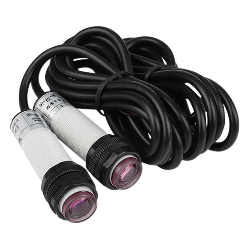 Фотоэлектрический переключатель M18 Opt-On E3F-5DN1-5L Инфракрасный индукционный цилиндрический фотоэлектрический переключатель Бесплатный инвоайсинг