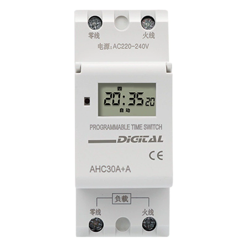 Тип направляющей Переключатель управления временем AHC15A переключатель времени таймер контроллер времени 220V12V24V48V110