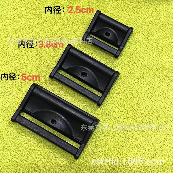 Manufacturer Supplies Multi-Size Nylon Press Buckle 1inch Plastic Press Buckle 3.8cm Plastic Press Buckle 5cm Luggage Accessories
