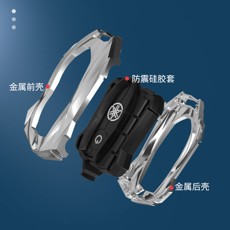 Adecuado para Yamaha nmax155 clave caso xmax300/Aerox/Jauns motocicleta caso hebilla