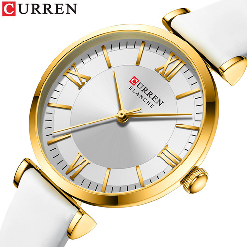 Curren/Carren 9079 Women's Watch, Fashion Casual Lady Strap Watch, Imported Watch Bracelet