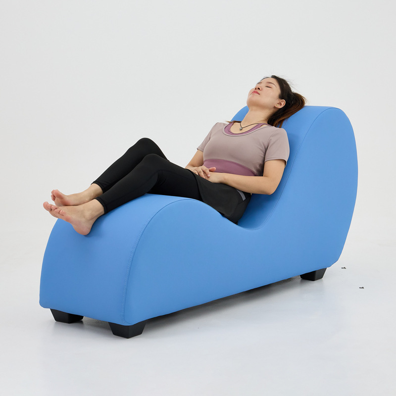 Trendy Recliner Creative Single-Shaped Sofa Yoga Chair Balcony Bedroom Couple Chaise Lounge Small Apartment Living Room