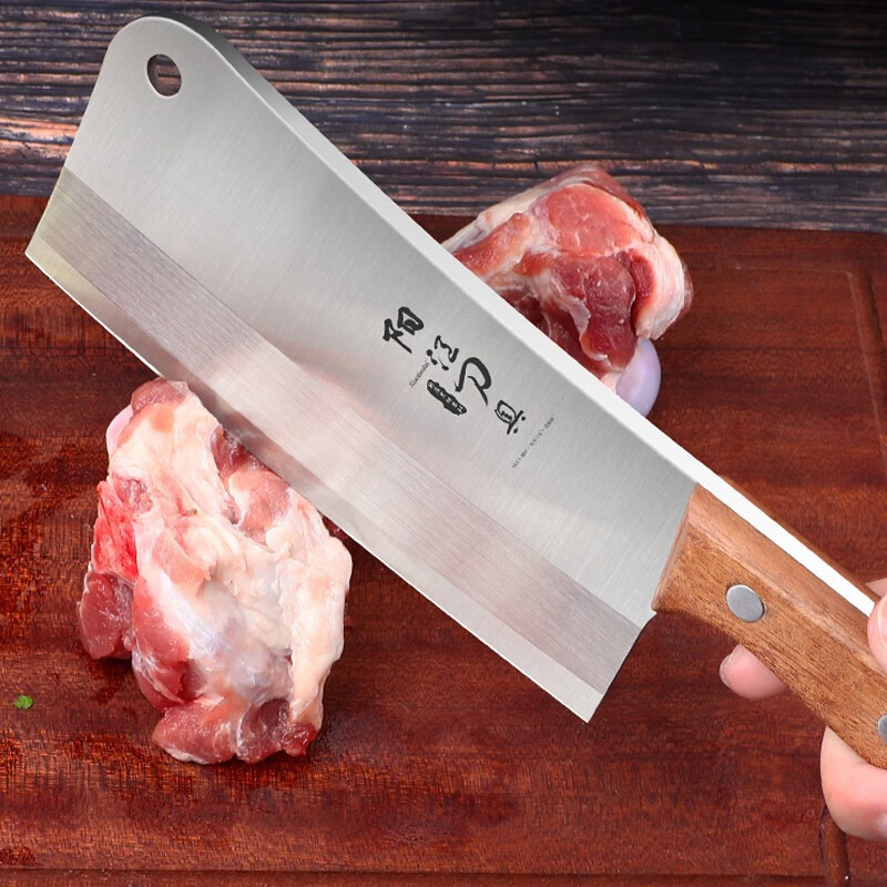 Cuchillo doméstico cuchillo de corte de huesos de patos y patos carniceros huesos de acero inoxidable cuchillo de cocina espeso cuchillo de corte de huesos cuchillo de corte de huesos pequeño cielo de corte