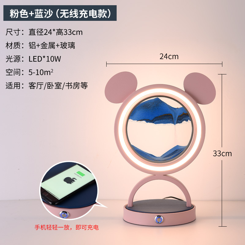 无线款粉色+蓝色