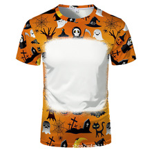 2022��ʥ����Ʒ�հ׶���Halloween��תӡ����������T��