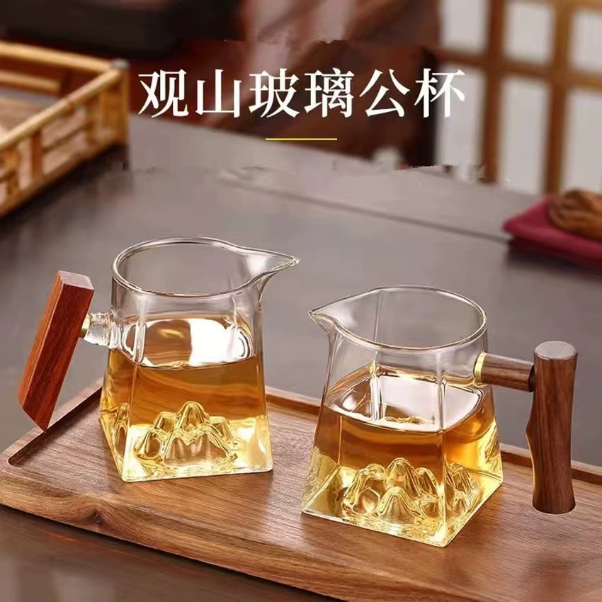 Square tea set, tea cup, filter with accessories, increased thickness