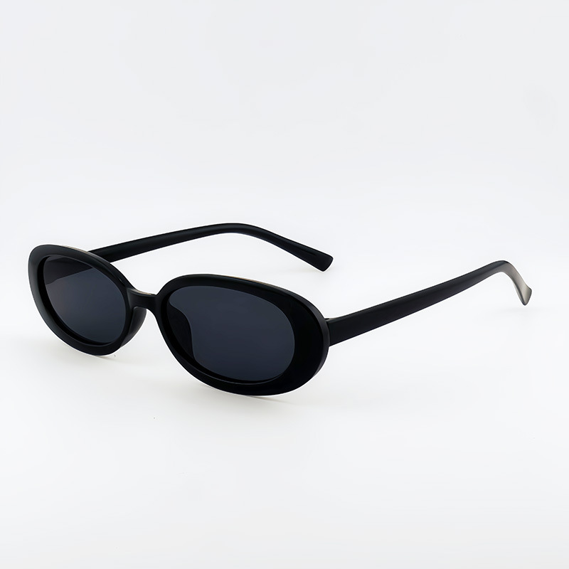 European and American Fashion Oval Frame Sunglasses, Personalized Trendy Sunglasses, Unisex Anti-Uv Glasses 5192