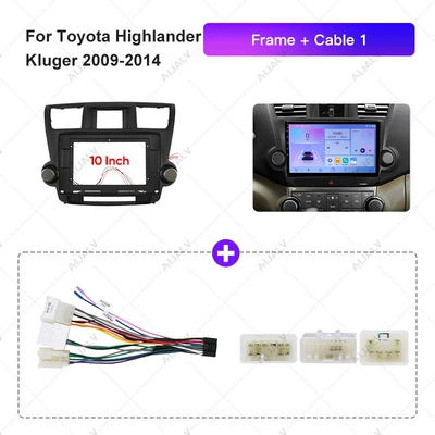 Factory Price Android Car Audio DVD Navigation - frameline-10inch
