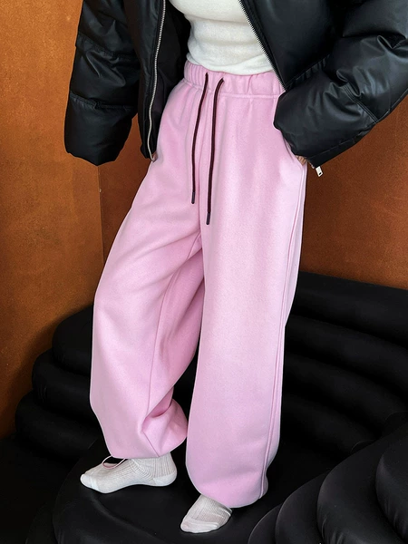 Fuchsia, fleece